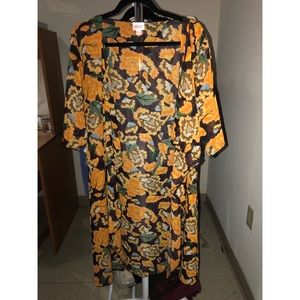 LuLaRoe Floral Longline Kimono